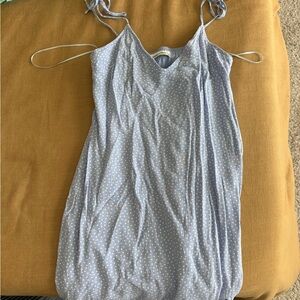 Abercrombie & Fitch Blue Polka Dot Dress